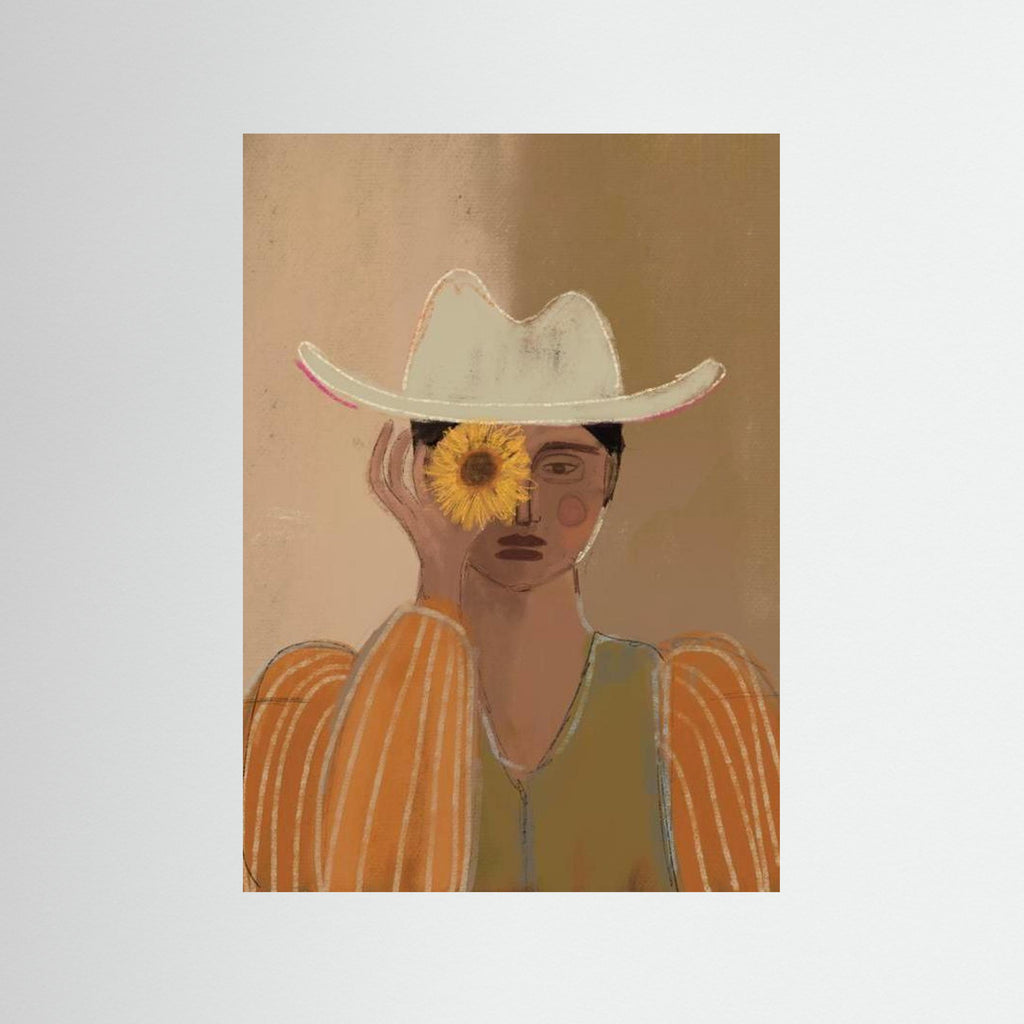 Flowergirl - Fine Art Print 30x40