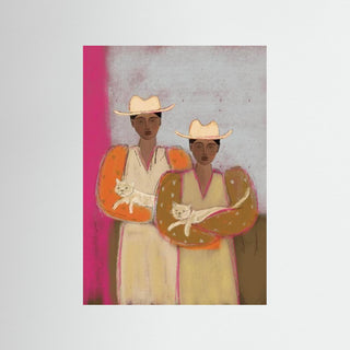 Twin Cat - Fine Art Print