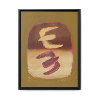 Double Bird - Canvas in Frame