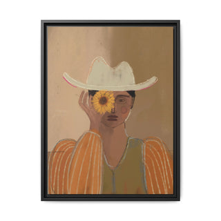 Flowergirl - Canvas in Frame