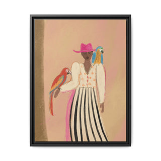 Parrotti - Canvas in Frame