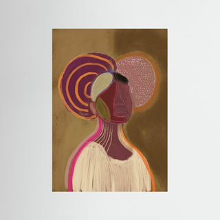 Silhouette Lady 6 - Fine Art Print