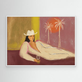 Relaxing Day - Canvas (frame)