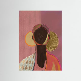 Silhouette Lady 8 - Fine Art Print