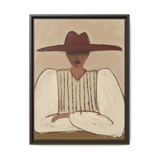 Sunhat — Canvas In Frame