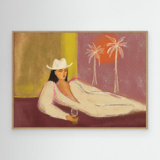 Relaxing Day - Canvas (frame)