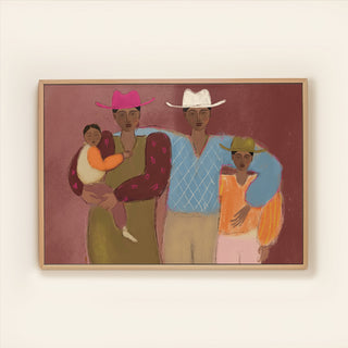 The Family - Canvas (Frame)