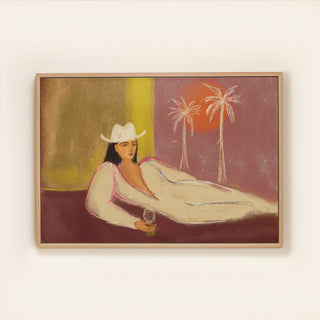 Relaxing Day 3 - Canvas (frame)