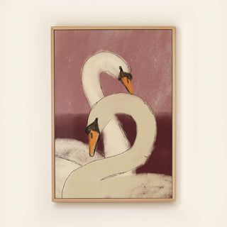 Swan Lake - Canvas ( Frame)