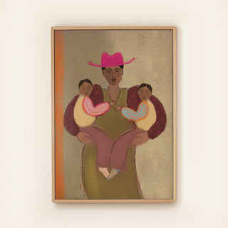 Mother Love - Canvas ( Frame)