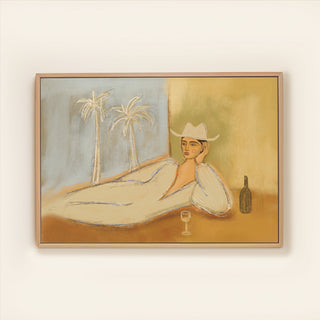 Relaxing Day 1 - Canvas (Frame)