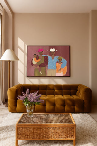 The Family - Canvas (Frame)