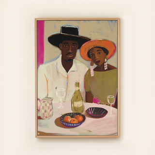 Wine O Clock - Canvas ( Frame)