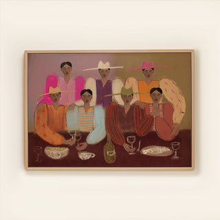 The Dinner Club - Canvas (frame)