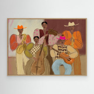 The Band - Canvas (In Frame)