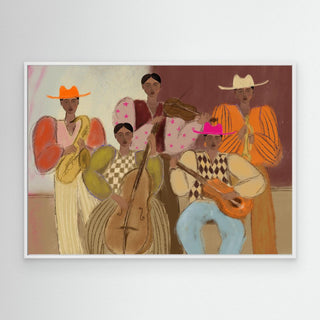 The Band - Canvas (In Frame)