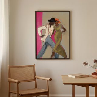 Dancing - Canvas (Frame)