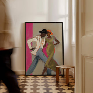 Dancing - Canvas (Frame)