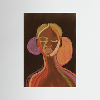 Silhouette Lady 12 - Fine Art Print