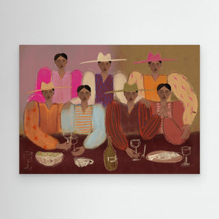 The Dinner Club - Canvas (frame)