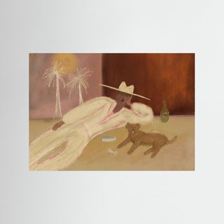 Relaxing Doggy Day - Fine Art Print