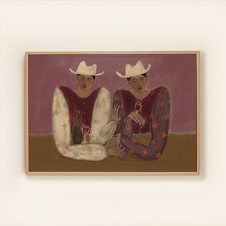 Good Ranch Talk - Canvas (Frame)