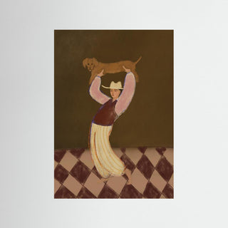 Dachshund Love - Fine Art Print