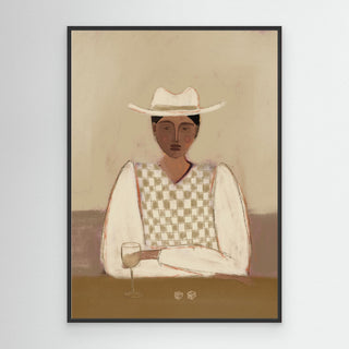 White Wine - Canvas ( Frame)   