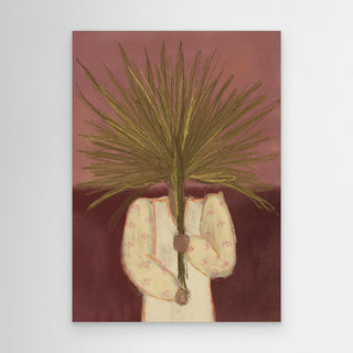 Palmgirl Pink - Canvas ( Frame)    