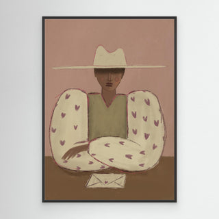 Love Letter - Canvas ( Frame) 