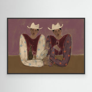 Good Ranch Talk - Canvas (Frame)