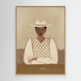 White Wine - Canvas ( Frame)   