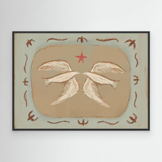 Lovebird - Canvas (Frame) 