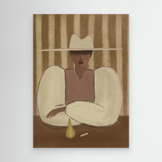 Pear Lady - Canvas ( Frame) 