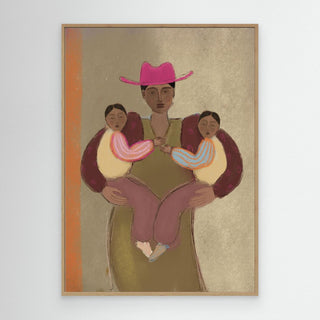 Mother Love - Canvas ( Frame)