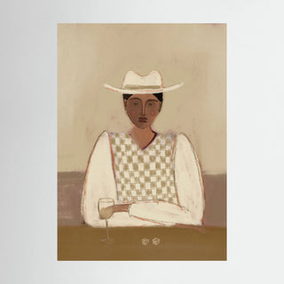 White Wine - Canvas ( Frame)   