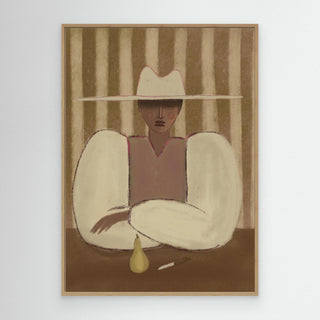 Pear Lady - Canvas ( Frame) 
