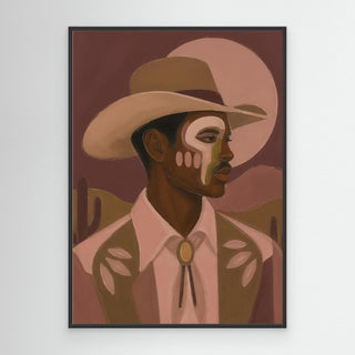 Western Night - Canvas (Frame)    