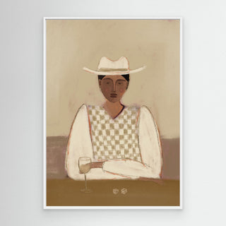White Wine - Canvas ( Frame)   