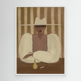 Pear Lady - Canvas ( Frame) 