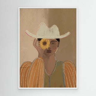 Flowergirl - Canvas ( Frame) 