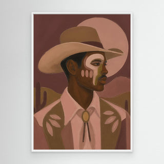Western Night - Canvas (Frame)    