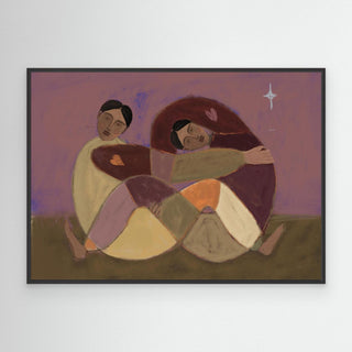 Rolling Sisters - Canvas (Frame) 
