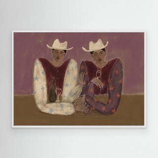 Good Ranch Talk - Canvas (Frame)