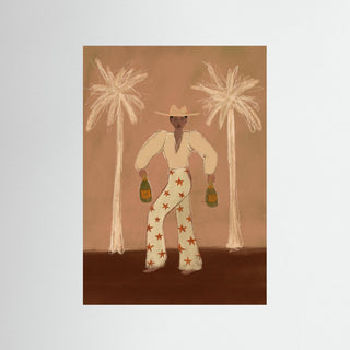Champagne Star - Fine Art Print
