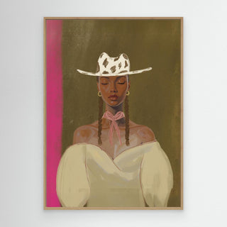 Howdy 1 - Canvas ( Frame) 