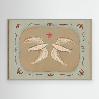 Lovebird - Canvas (Frame) 