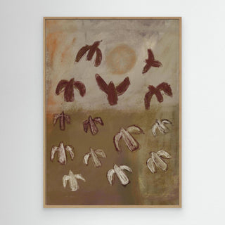 Sunbirds - Canvas ( Frame)  