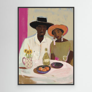 Wine O Clock - Canvas ( Frame)  