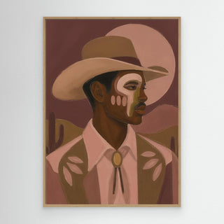 Western Night - Canvas (Frame)    